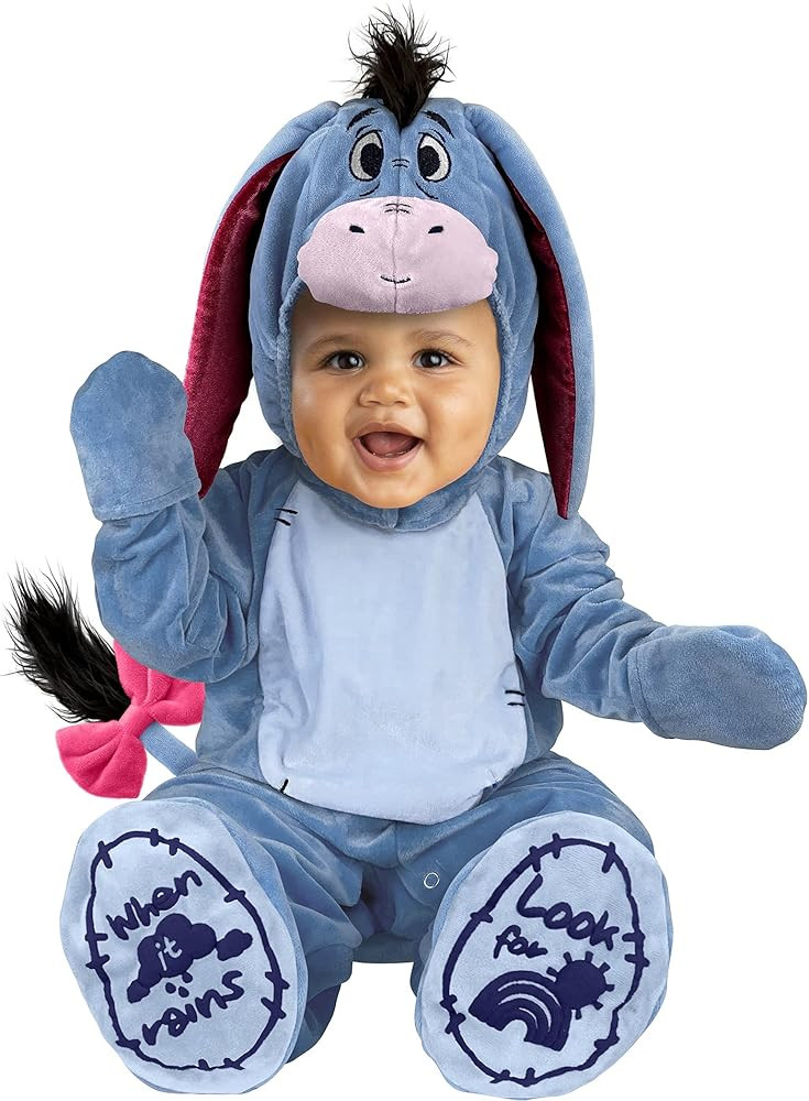 Spirit Halloween Winnie the Pooh Baby Eeyore Costume | Officially Licensed | Disney | Eeyore Pooh... | Amazon (US)