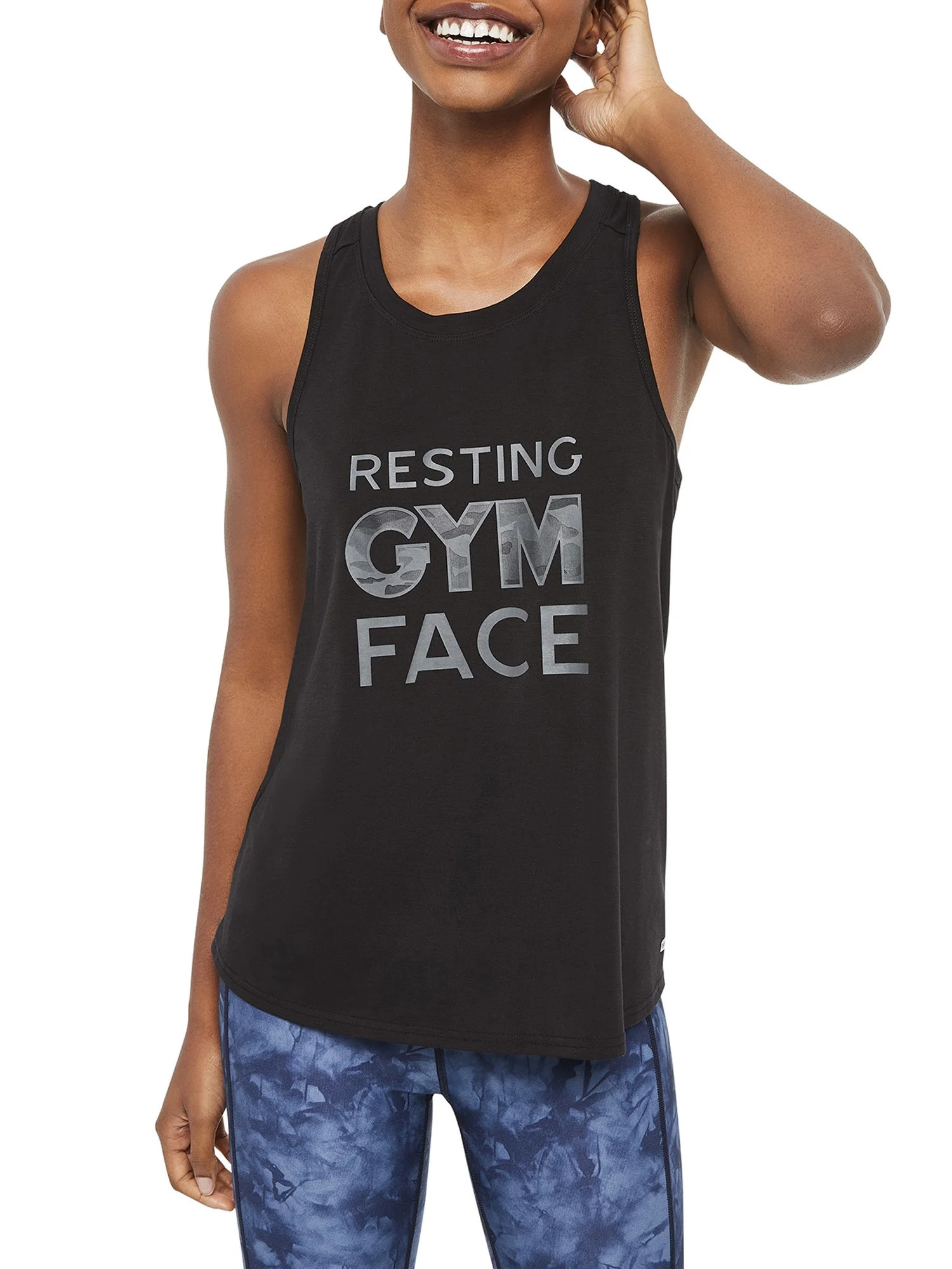 Athletic Works Women's Sleeveless Graphic Tank Top - Walmart.com | Walmart (US)