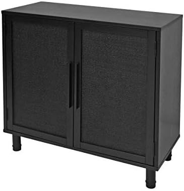 Delancey Black 2-Door Cabinet | Amazon (US)