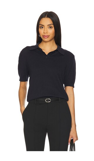 Emileigh Polo in Navy | Revolve Clothing (Global)