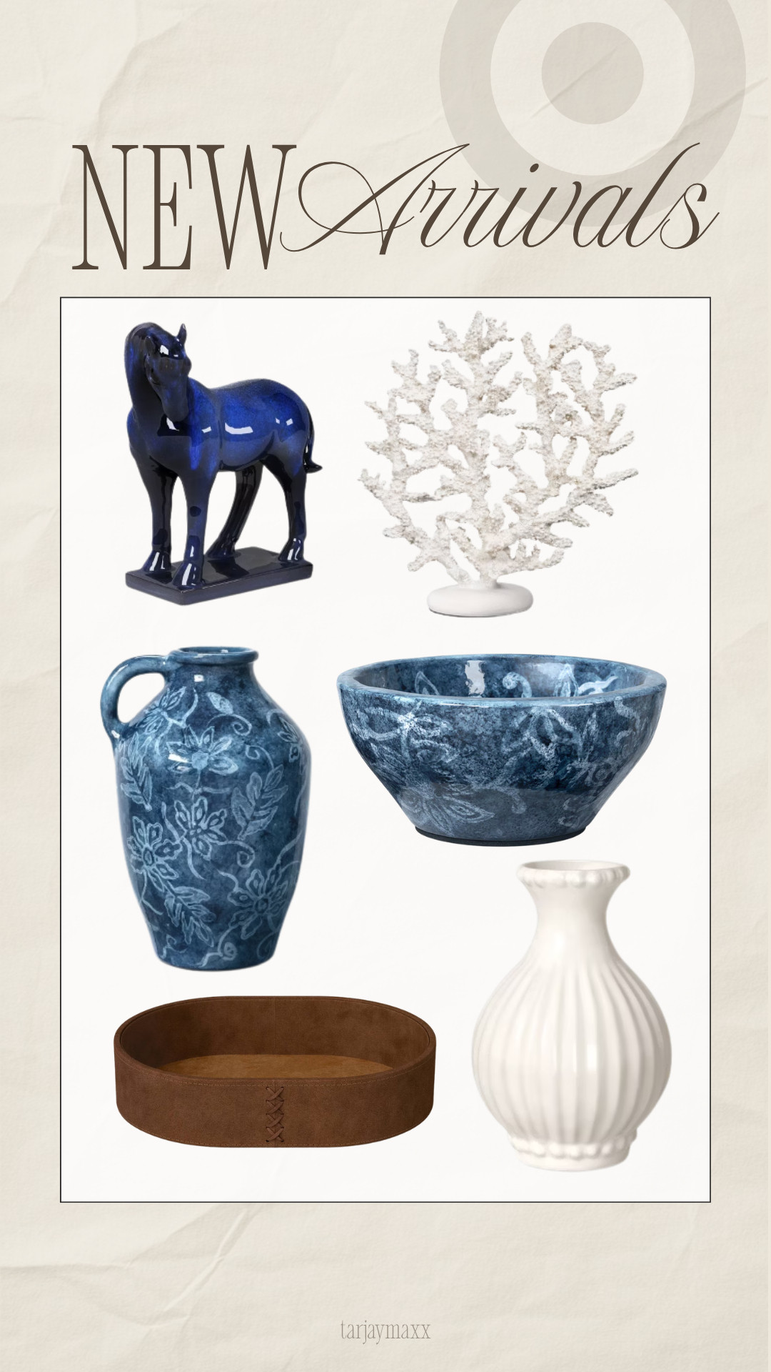 New Threshold decorative pieces are too good. The blues mixed with neutrals feel so elevated and easy to style anywhere in your home.
spring outfits 2026, spring style inspo, chic everyday outfits, effortless home decor, neutral home, target finds, home styling, interior inspo, elevated basics, trending finds 2026 

 #LTKSeasonal #LTKHome