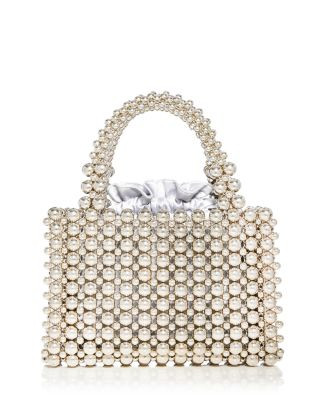 AQUA Beaded Top Handle Bag - Exclusive  | Bloomingdale's Handbags | Bloomingdale's (US)
