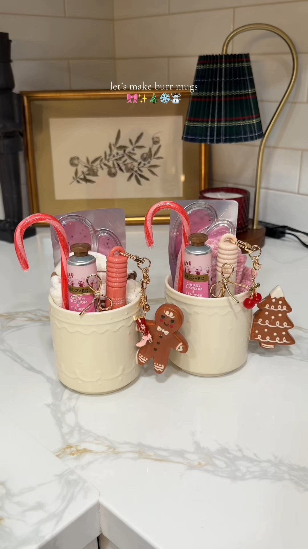Christmas mini burr mugs ✨🎀