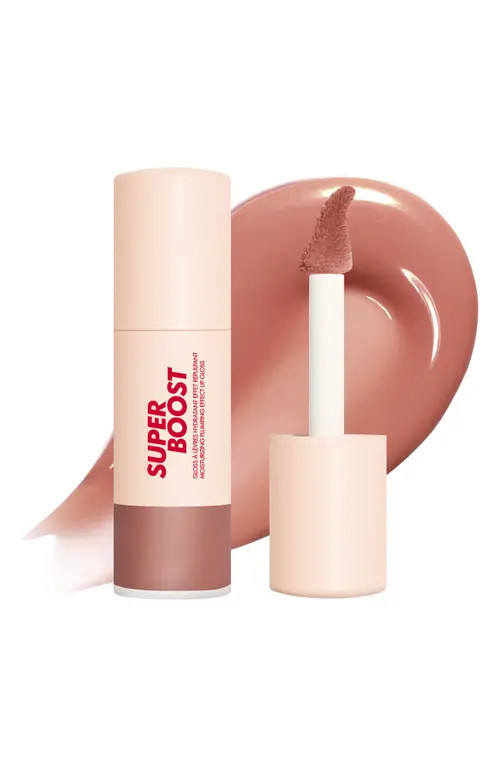 Make Up For Ever Super Boost Lip Gloss in 06 - Wherever Walnut at Nordstrom | Nordstrom