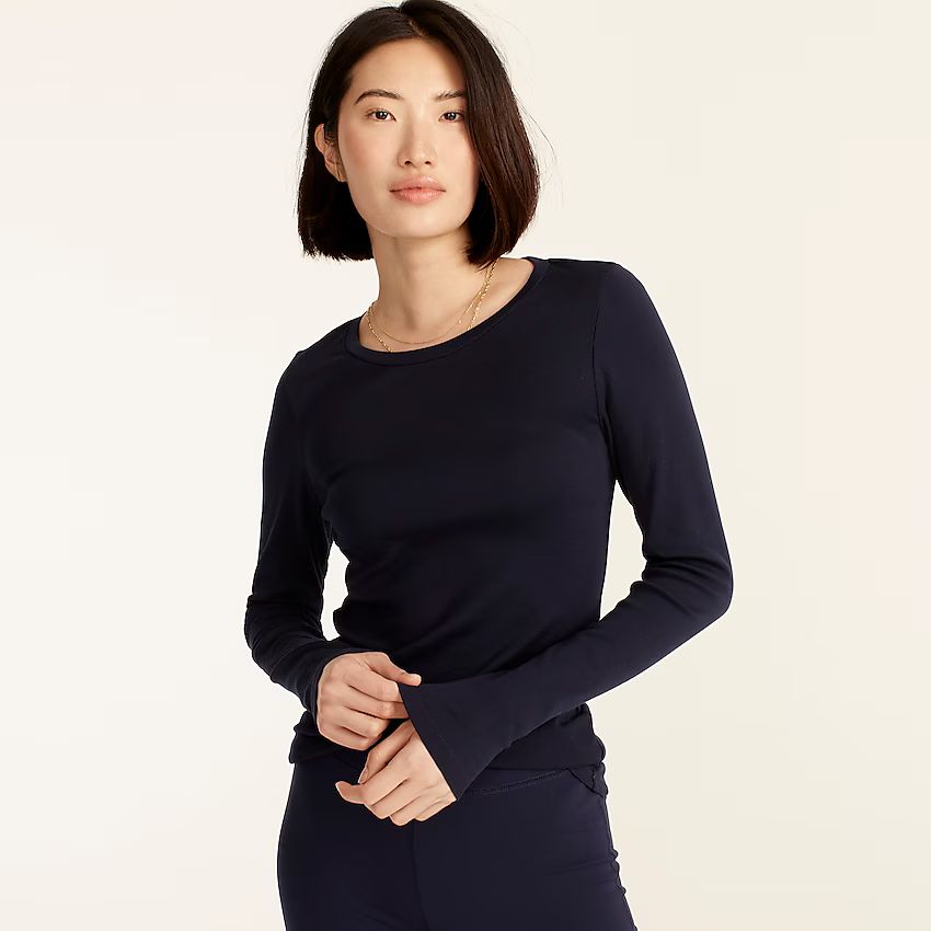 Slim perfect long-sleeve T-shirt | J.Crew US