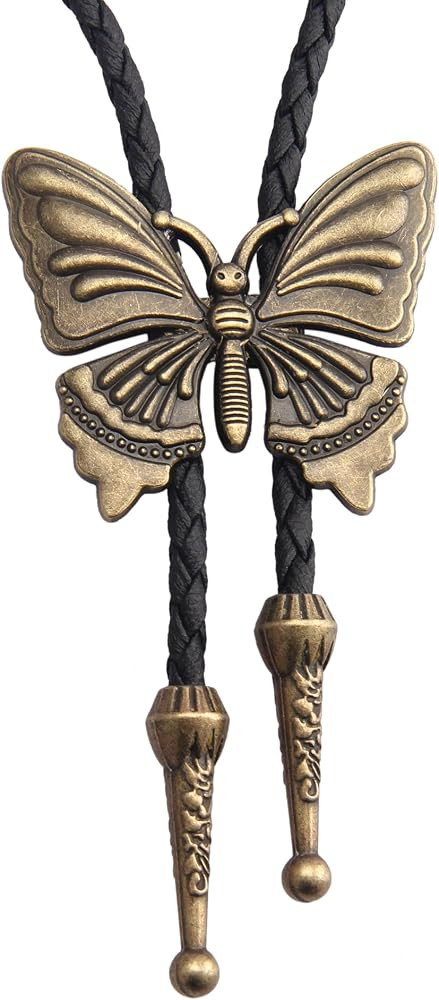 GelConnie Native American Bolo Tie Rodeo Cowboy Leather Necktie Western Necklace Costume Accessor... | Amazon (US)