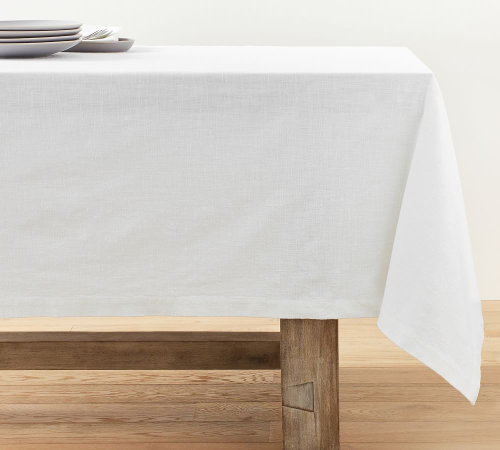 Organic Cotton Casual Tablecloth | Pottery Barn (US)
