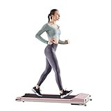 UMAY Under Desk Treadmill for Home & Office with Foldable Frames Walking Jogging Machine Small Flat  | Amazon (US)