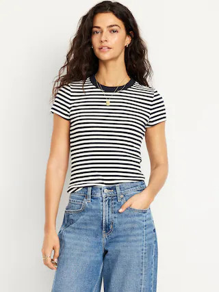 Snug Striped T-Shirt | Old Navy (CA)