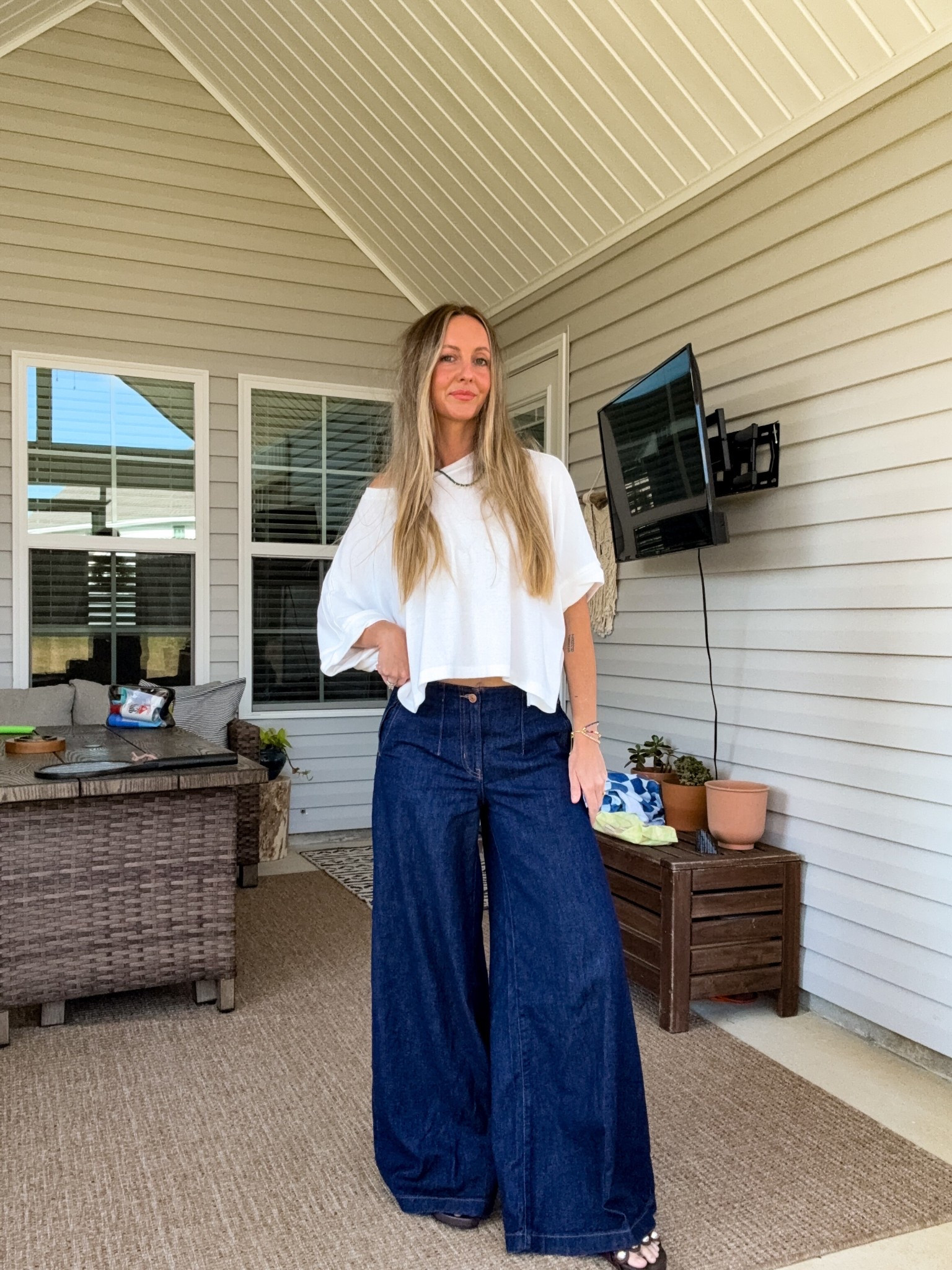 Perfect spring outfit top is Amazon chains are American Eagle shoes or target jewelry as bubble bar

#LTKootd #LTKSaleAlert #LTKgrwm