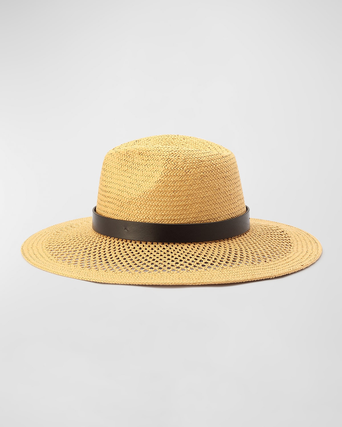 Open Weave Straw Fedora | Neiman Marcus