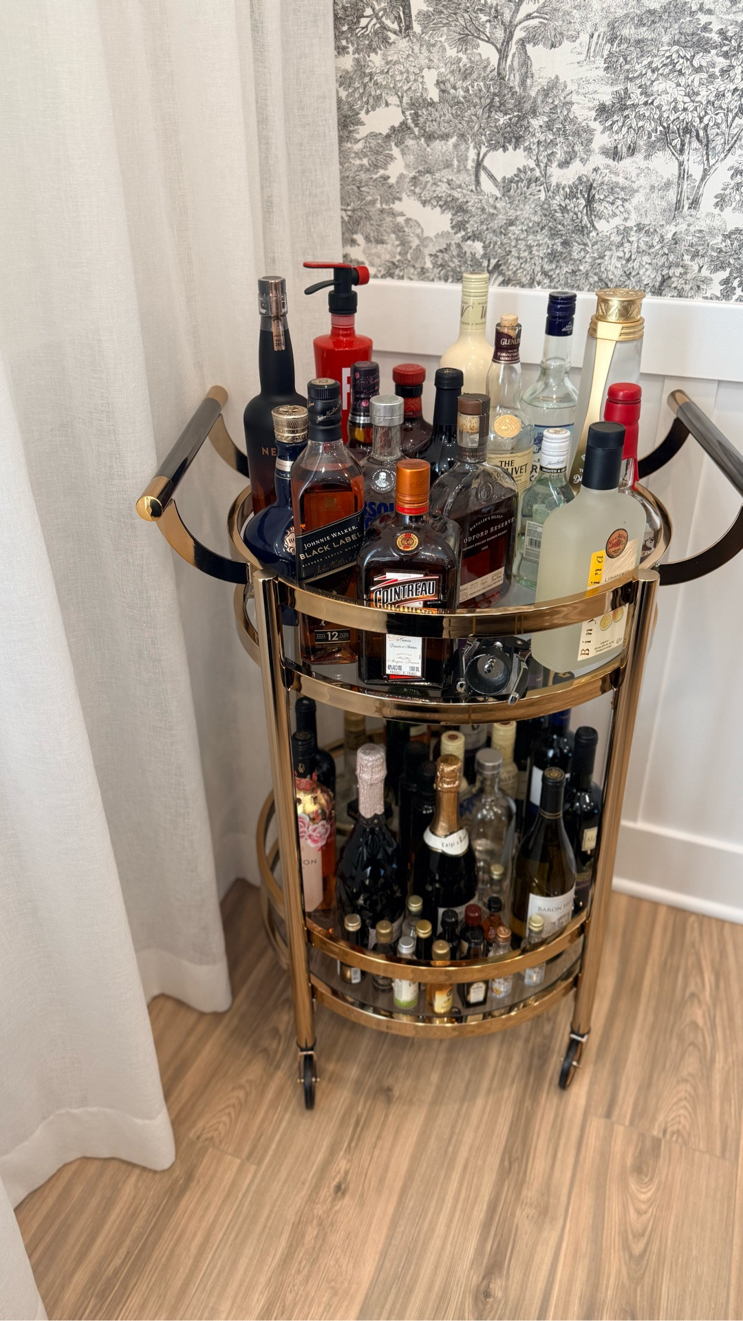 This Bar cart looks so expensive but it’s under $150 feels strong and secure and holds so much! 

#LTKHoliday #LTKGiftGuide #LTKHome