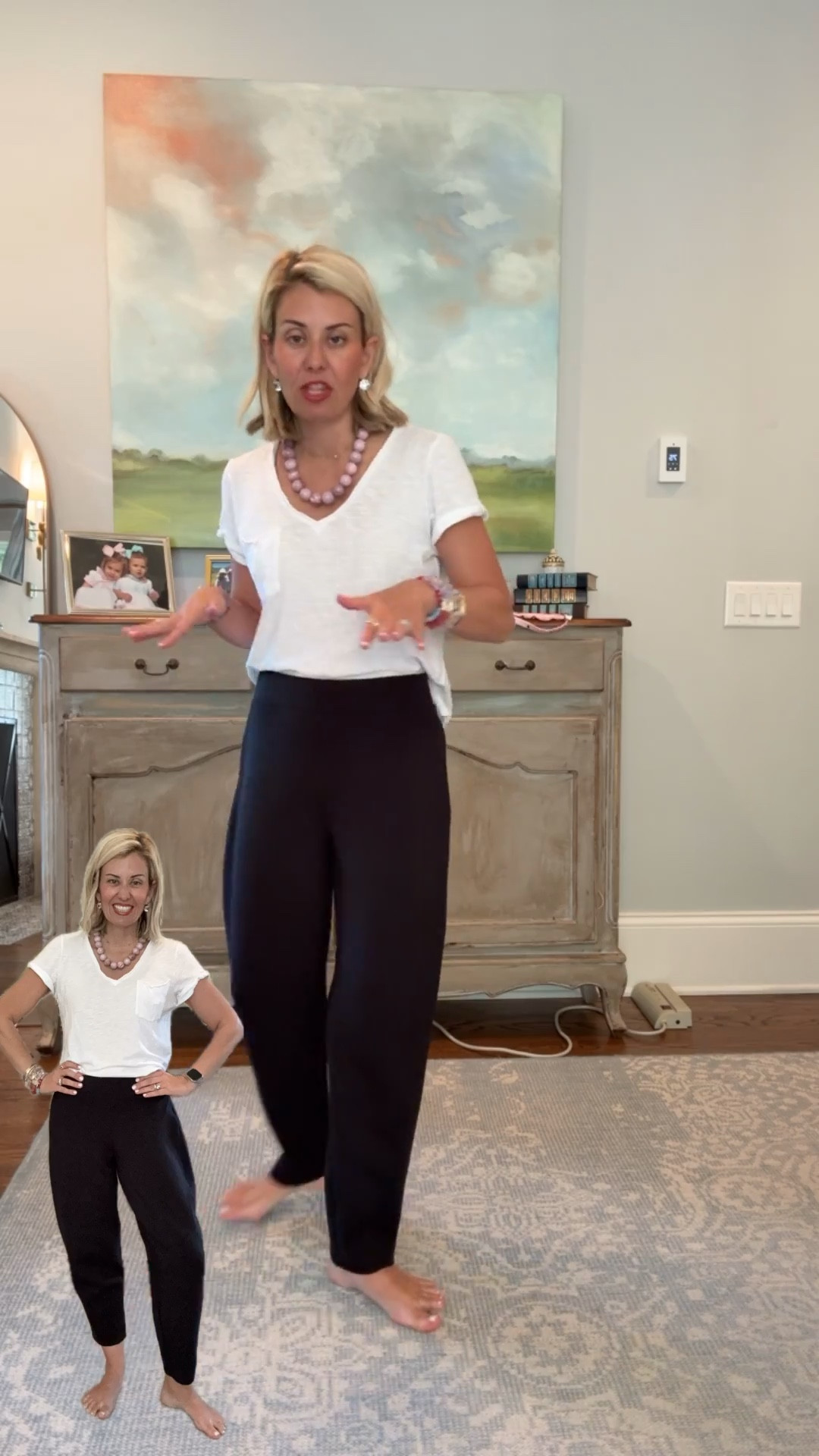 Saturday is for Spanx apparently! Ha 

Sharing 3 styles (2 lengths) non denim pants we can and will dress up and down!

This is the small barrel (regular length)
Xs tee
Necklace & ring on sale 
Catherine20 to save on the arm candy!

#LTKootd #LTKdayinmylife #LTKPetite