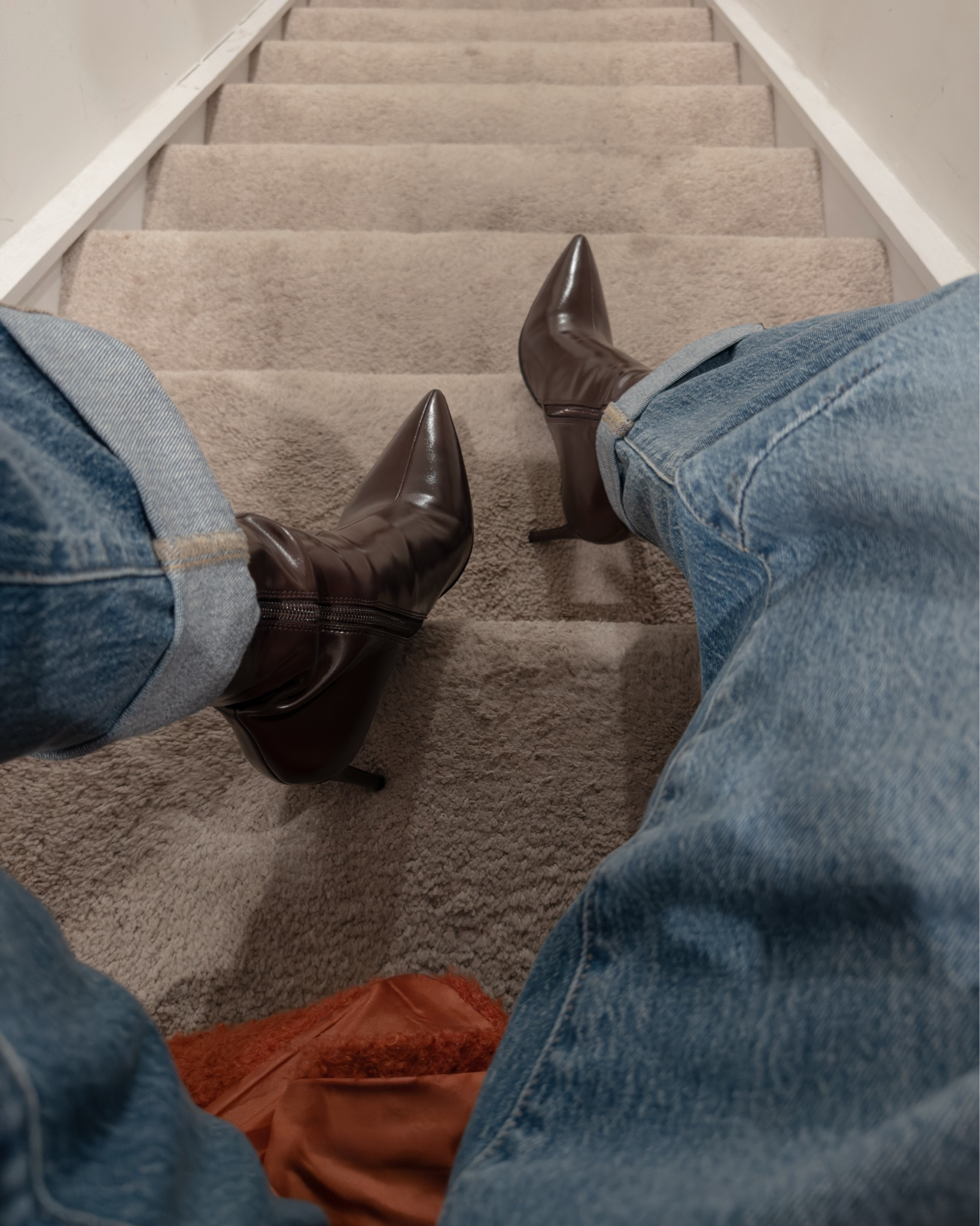 Perfect stiletto booties but with comfort 