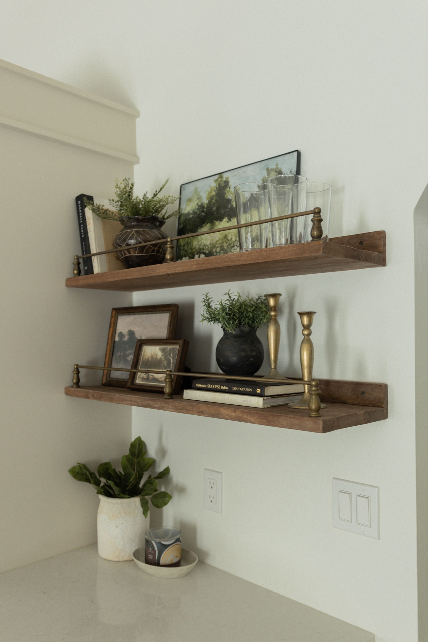 Shelves from Magnolia for our kitchen  🤍 

#LTKitbag #LTKGiftGuide #LTKsalealert