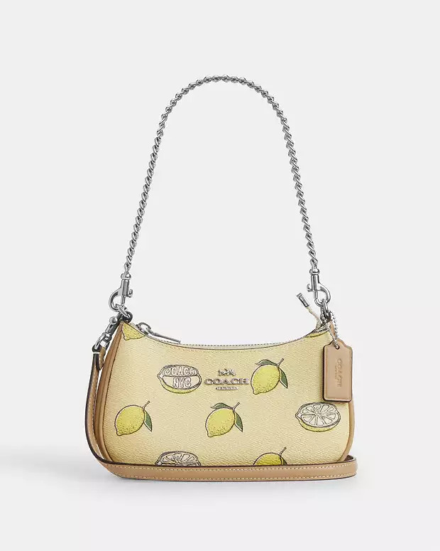 Teri Mini Crossbody Bag With Lemon Print | Coach Outlet US