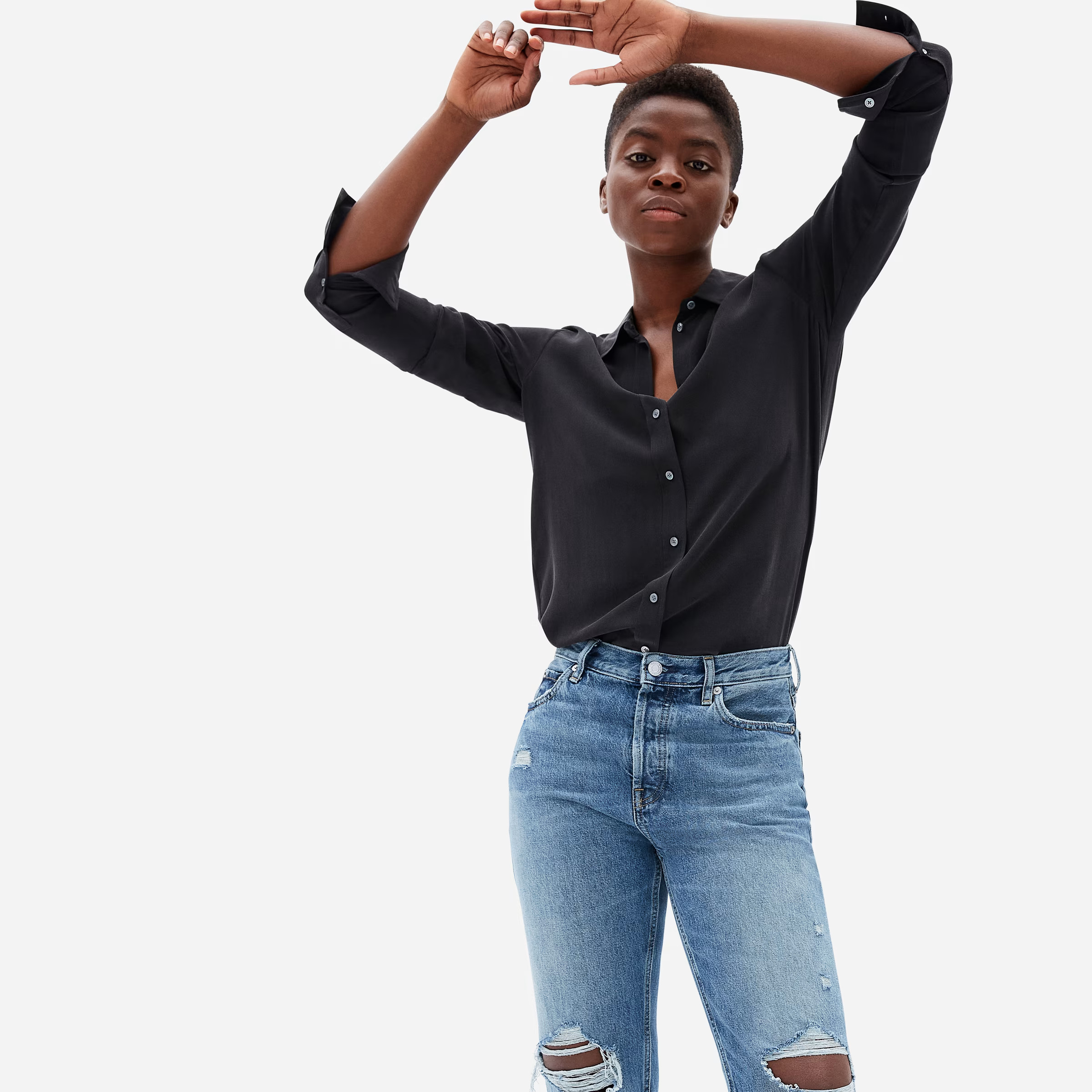 The Clean Silk Relaxed Shirt | Everlane