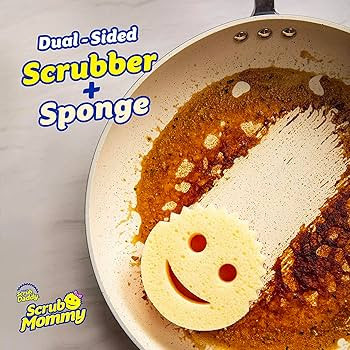 Scrub Daddy Scrub Mommy - Scratch-Free Multipurpose Dish Sponge - BPA Free & Made with Polymer Fo... | Amazon (US)