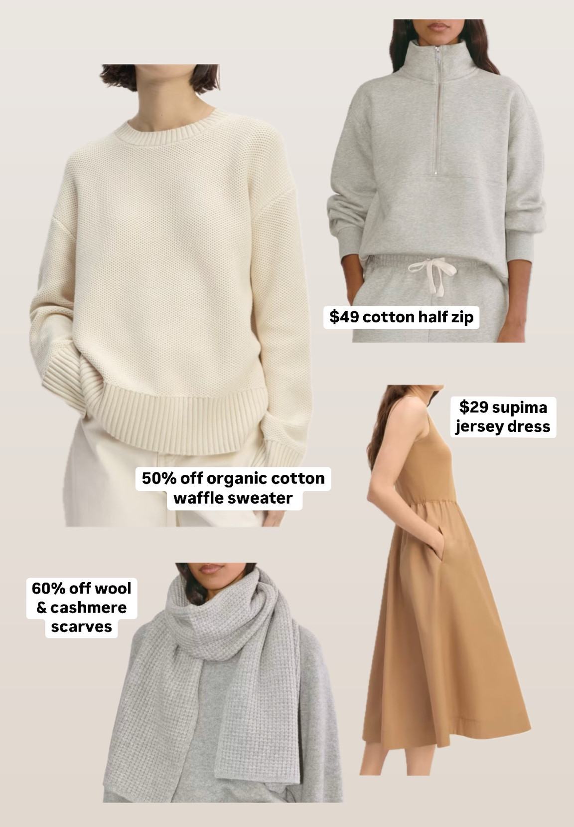 Sale alert - would also highly recommend their organic cotton box cut tees (I size up to XS) and their high rise underwear with slight compression, two of my everyday staples 

• This honeycomb texture 100% organic cotton sweater has been on my wishlist forever and just saw it went on major sale

I have an older version and love the texture. Everlane xxs sweaters like this usually fit me with an oversized slouchy cut and I’ll usually fold the sleeve up once to cuff it. 

• also love their silky cotton button down shirt as a year round staple which is a lightweight 100% supima cotton shirt . I wear 00 

Linked a few other Everlane sweaters that I either own or are on my list! 

#LTKFindsUnder100 #LTKWorkwear #LTKSaleAlert