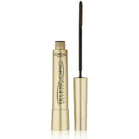 L'Oreal Paris Telescopic Mascara, Blackest Black [910] 0.27 oz | Walmart (US)