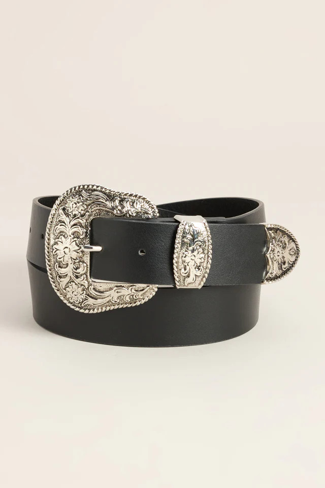 Boots Required Faux Leather Belt | Windsor Stores