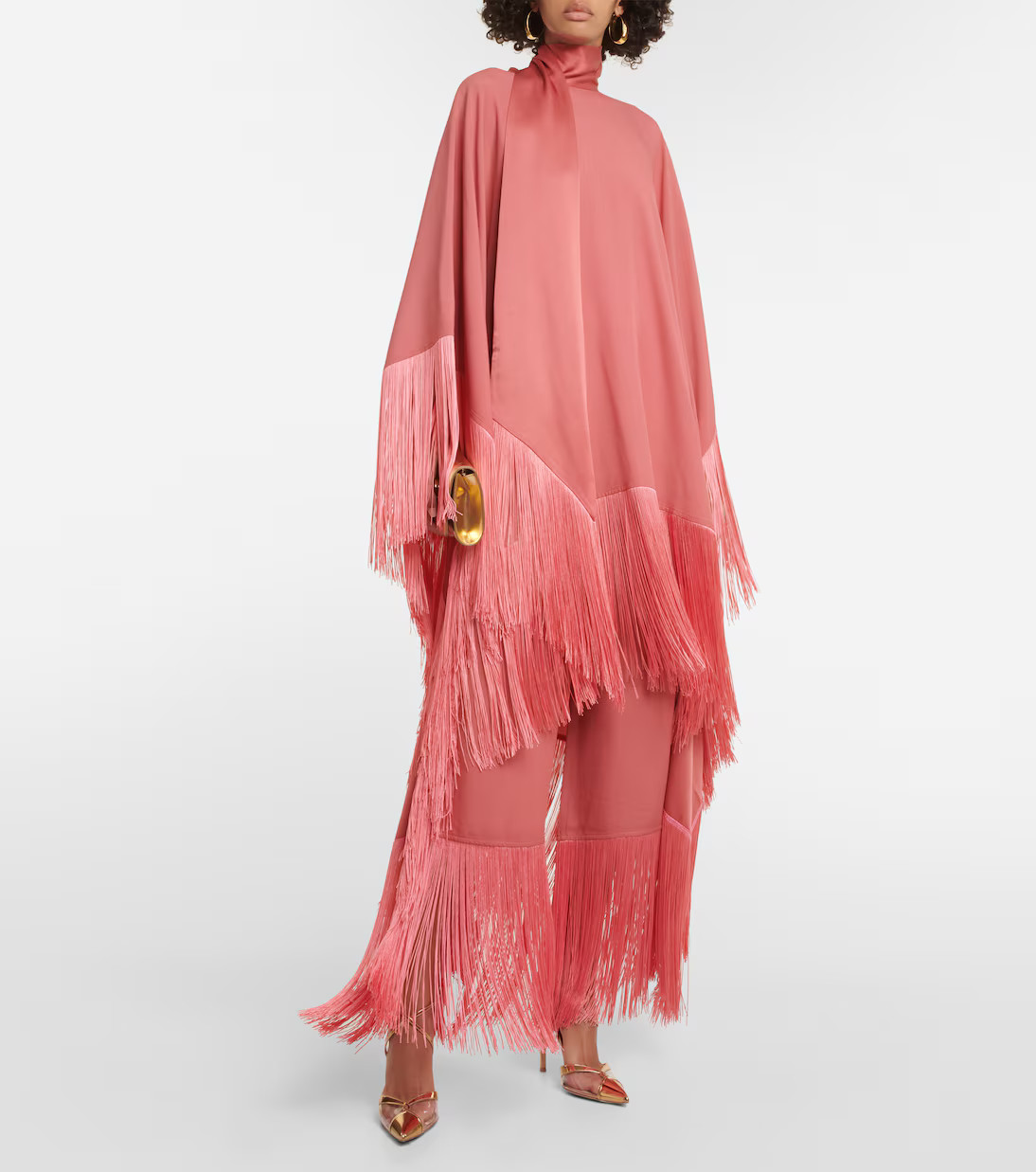 Mrs. Ross fringed kaftan | Mytheresa (UK)