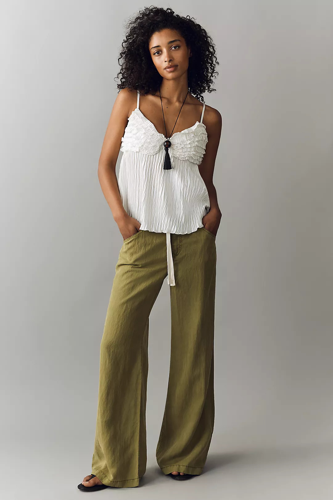 Pilcro Relaxed Flare Pants | Anthropologie (US)