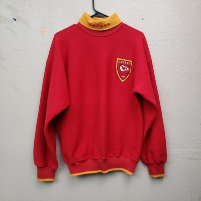 Vtg KC Chiefs Turtleneck Sweater M, USA  | eBay | eBay US