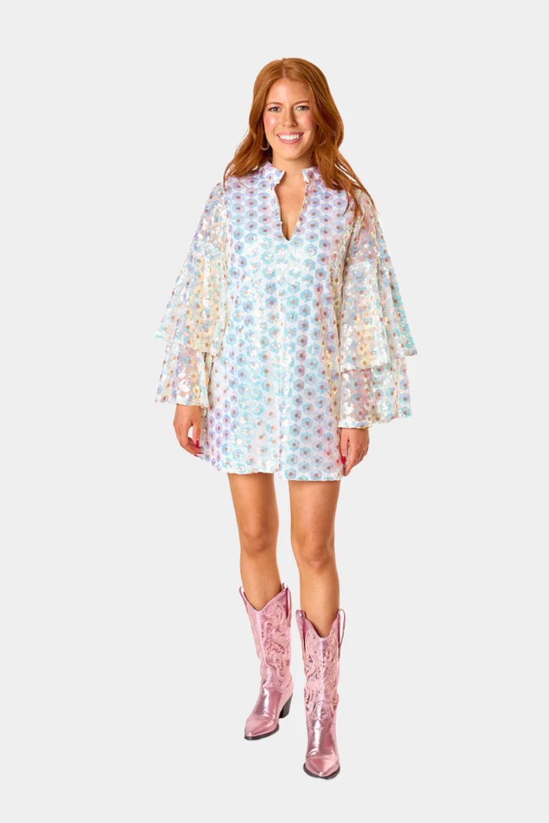 BuddyLove | Gayle Long Sleeve Mini Dress | Top Notch | BuddyLove