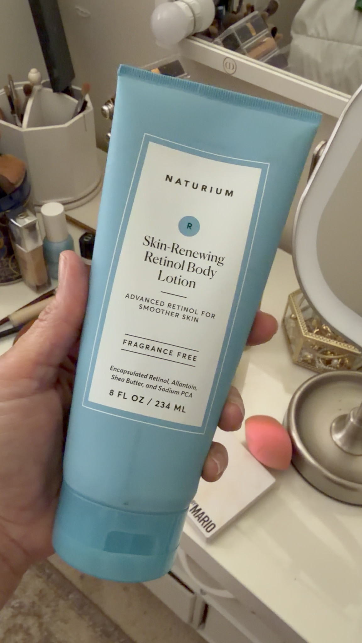 Glow from head to toe ✨

If you’ve been wanting smoother, more refined skin without the hassle—this is it. I’ve been using the Naturium Skin-Renewing Retinol Body Lotion and the difference in texture is so noticeable. Think softer, more even skin with that subtle “lit-from-within” look.

What I love:
• Gentle encapsulated retinol (no harsh irritation)
• Helps smooth crepey texture + uneven tone
• Hydrating with shea butter + sodium PCA
• Fragrance-free (perfect for sensitive skin)

This is one of those under-the-radar products that feels luxury results without the luxury price.

Pro tip: Start 2–3 nights a week and always follow with SPF during the day—your skin will thank you.#skincareover40 #retinolbody #glowingskin #amazonfinds

#LTKBeauty #LTKOver40 #LTKMidsize #LTKOver40 #LTKMothersDay #LTKBeauty