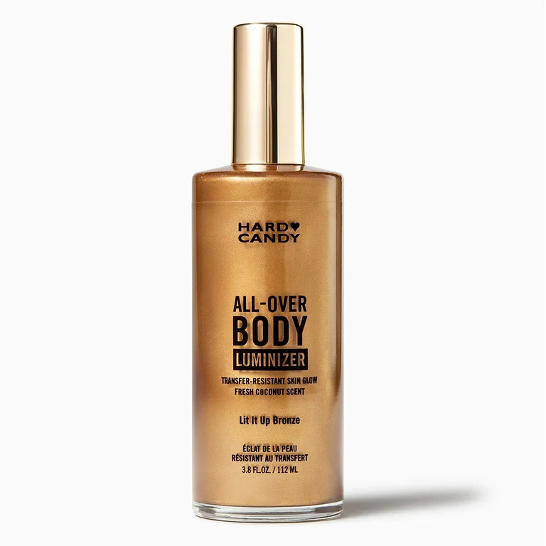 Hard Candy All Over Body Luminizer, Body Oil, Lit Up, Bronze Shimmer | Walmart (US)