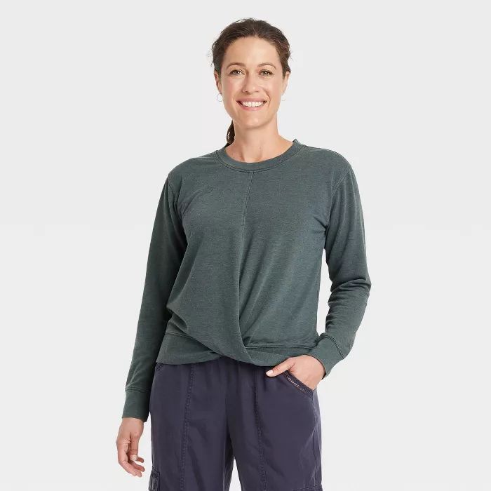 Women's Twist-Front Sweatshirt - Knox Rose™ | Target