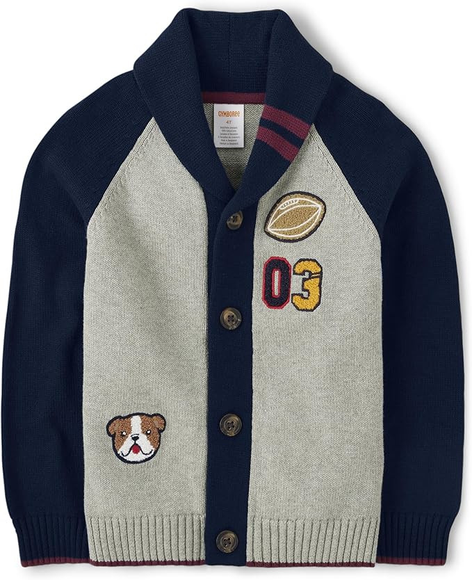 Gymboree Boys' and Toddler Long Sleeve Cardigan Sweaters | Amazon (US)