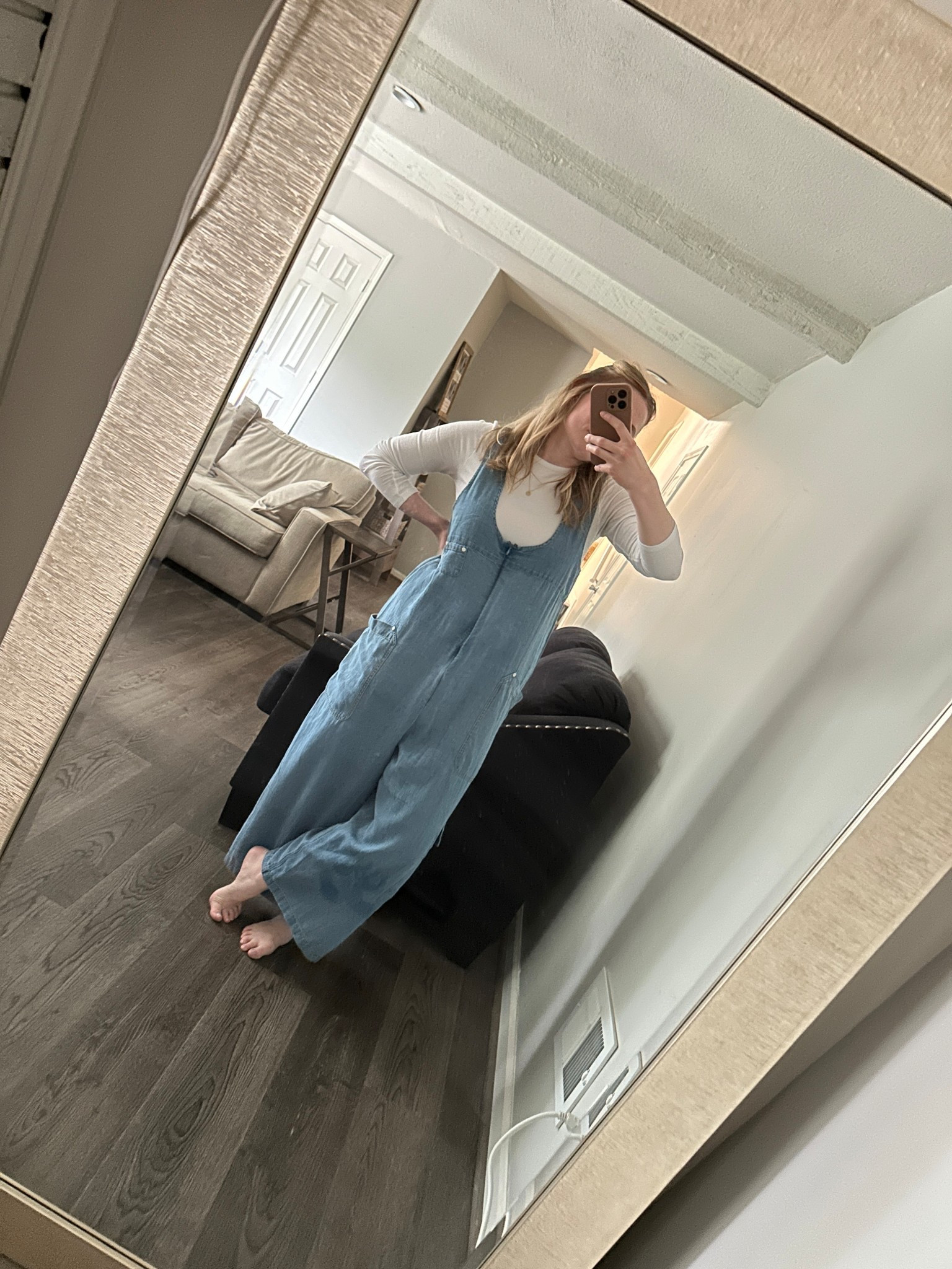 Most recent fave ootd ❣️

Summer fit
Loose overalls 
Workwear 
Mom outfit 

#LTKWorkwear #LTKSummerEdit