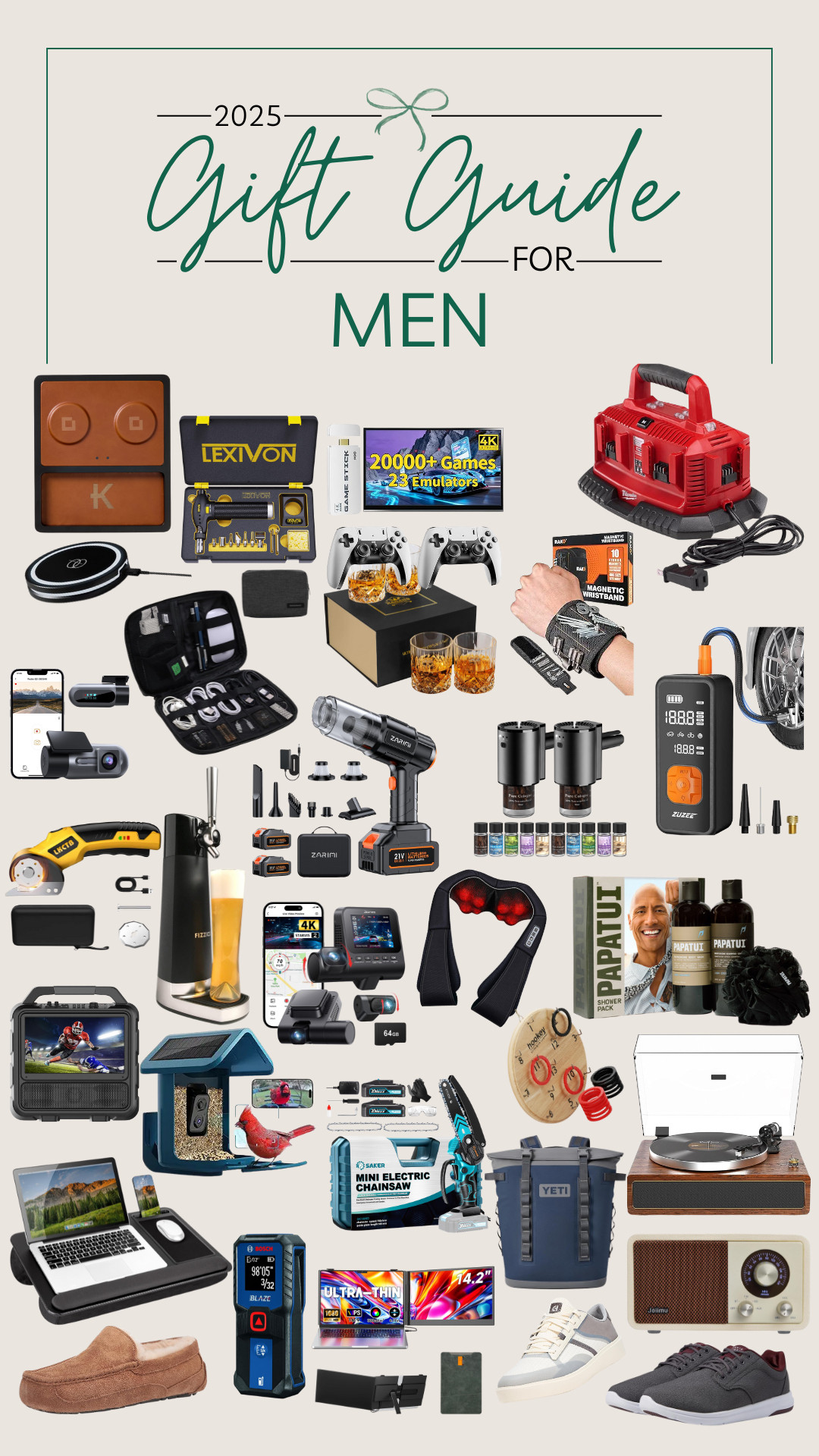 Gift ideas for men, gift guide for dad, brother, boyfriend, husband, father-in-law 

 

#LTKGiftGuide #LTKHoliday #LTKMens