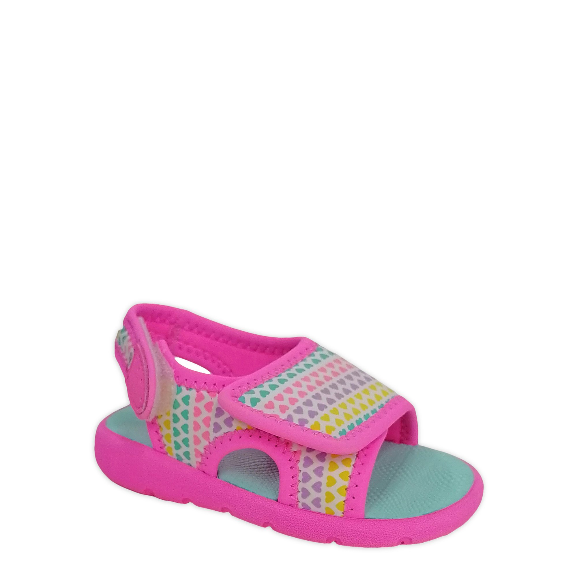 Wonder Nation Beach Sling Hearts Sport Sandal (Infant Girls) | Walmart (US)