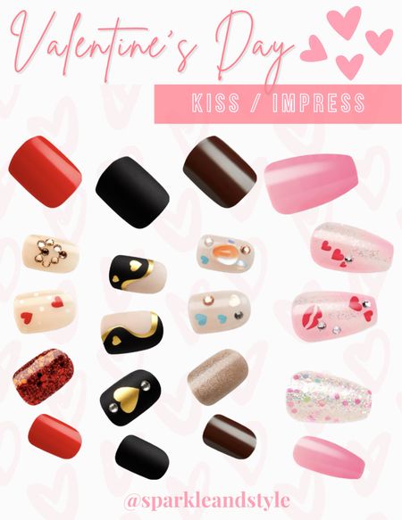 The cutest press on nails for Valentine’s Day! 💕

#LTKbeauty #LTKFind #LTKunder50