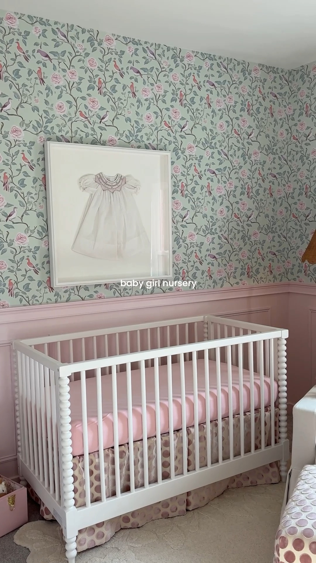 baby girl nursery 🌷🎀🩷🩰

#LTKBaby #LTKmomlife #LTKHome