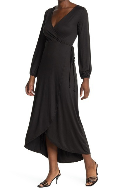 Velvet Torch | Long Sleeve Wrap Maxi Dress | Nordstrom Rack | Nordstrom Rack