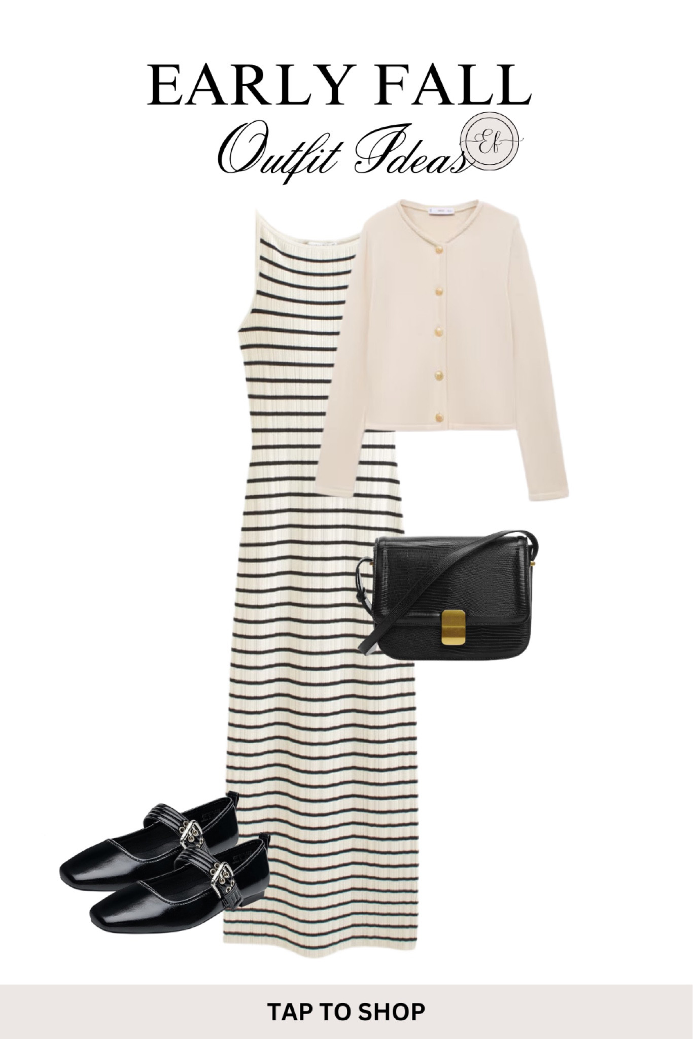 Early Fall Outfit Ideas

Early fall outfit dress, early fall outfit for women, casual early fall outfit, cozy fall outfit, fall outfit ideas, knit dress, cardigan, ballet strap flats, crossbody bag, sling bag, Parisian fall outfit, French fall outfit

#LTKU #LTKSeasonal #LTKStyleTip