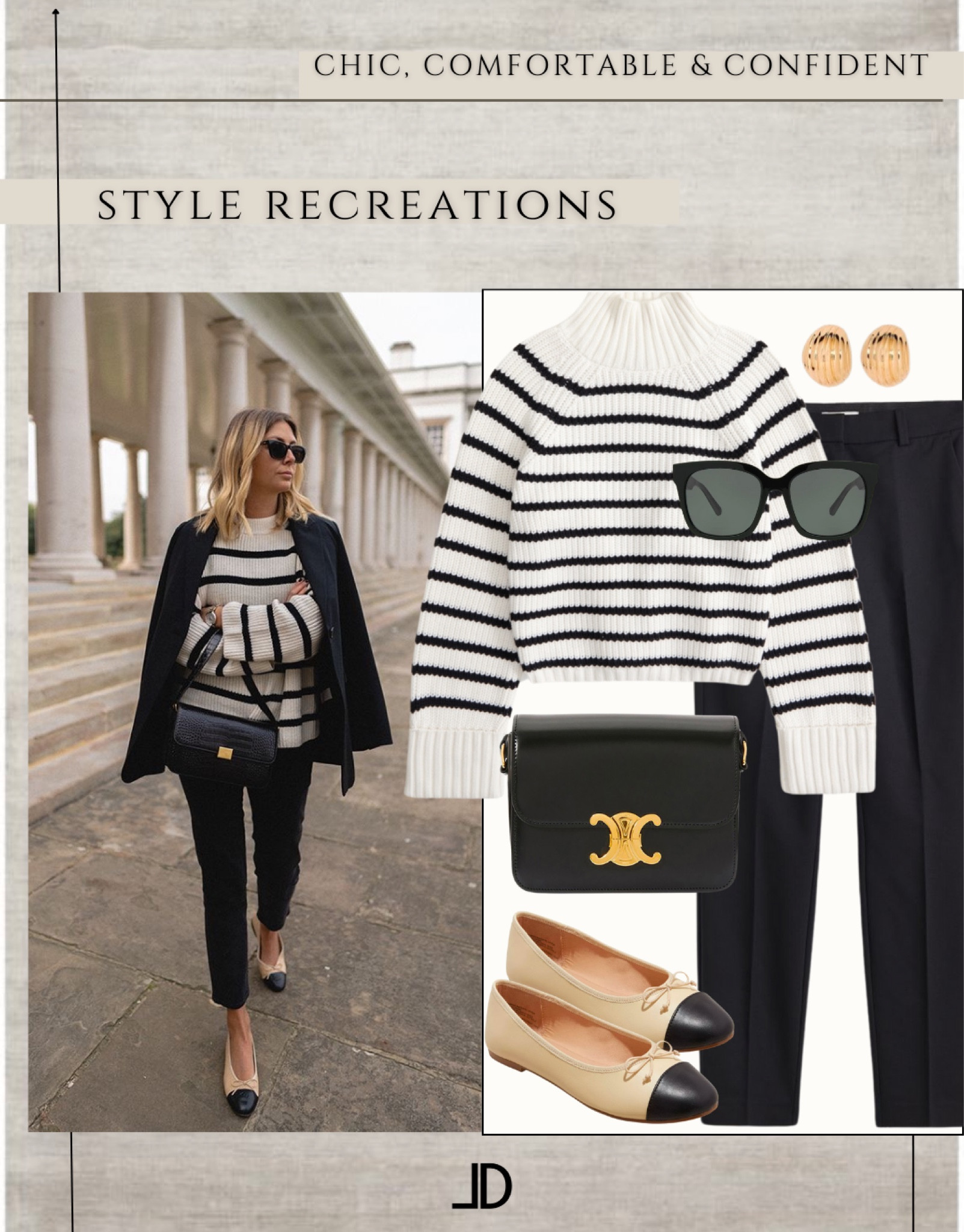 What to wear to work this week
Celine style striped cardigan from Abercrombie, black trousers, loafers, and a Prada style shoulder bag .

"Helping You Feel Chic, Comfortable and Confident." -Lindsey Denver 🏔️ 

Professional work outfits, Work outfit ideas, Business casual for women, Business attire for women, Office wear for women, Women's work clothes, Cute work outfits, Work dresses, Work blouses, Work pants for women, Work skirts for women, Work jackets for women, Casual work outfits, Summer work outfits, Fall work outfits, Winter work outfits, Spring work outfits, Business formal attire, Professional attire for women, Black work pants, Interview attire for women, Business professional clothes, Women's business suits, Corporate attire for women, Women's office wear, Work heels, Flats for work, Work tote bags, Work accessories for women, Work jewelry, Work hairstyles for women, Women's work boots, Blazers for work, Work jumpsuits for women, Work rompers for women, Work overalls for women, Nursing work clothes, Teacher work outfits, Plus size work clothes, Petite work clothes.


Follow my shop @Lindseydenverlife on the @shop.LTK app to shop this post and get my exclusive app-only content!

#liketkit 
@shop.ltk
https://liketk.it/4uVGi

Follow my shop @Lindseydenverlife on the @shop.LTK app to shop this post and get my exclusive app-only content!

#liketkit 
@shop.ltk
https://liketk.it/4vP4k

Follow my shop @Lindseydenverlife on the @shop.LTK app to shop this post and get my exclusive app-only content!

#liketkit #LTKover40 #LTKworkwear #LTKfindsunder100
@shop.ltk
https://liketk.it/4vPLN