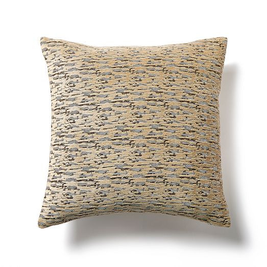 Abstract Linear Chenille Pillow Cover | West Elm (US)
