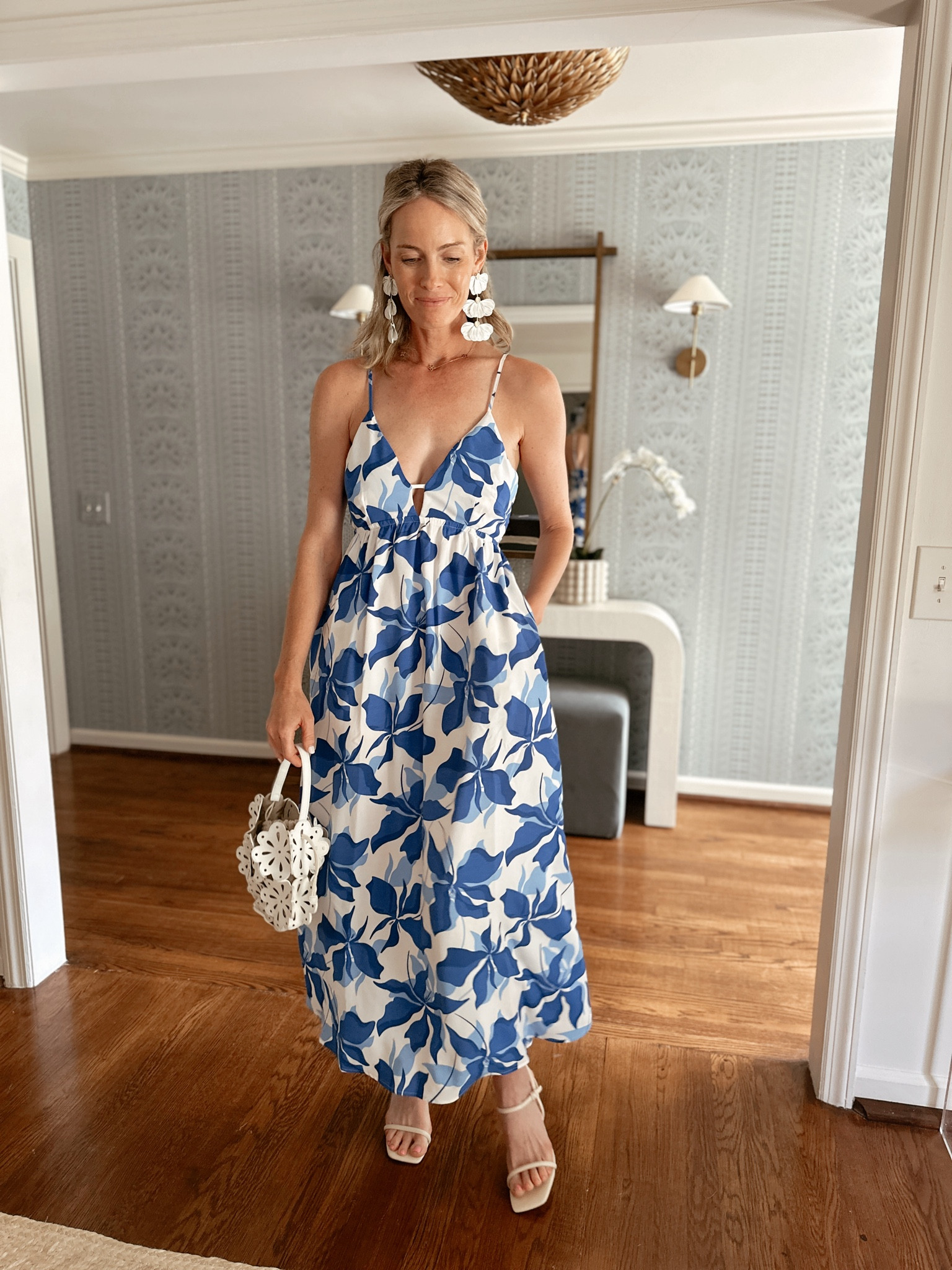 Target Dress! Really cute. Elevated / true to size / just add white accessories 💙🤍 in a small! 

#LTKFindsUnder50