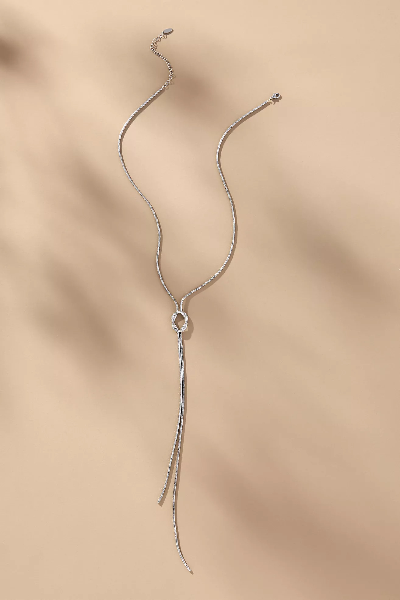 Twisted Knot Lariat Necklace | Anthropologie (US)