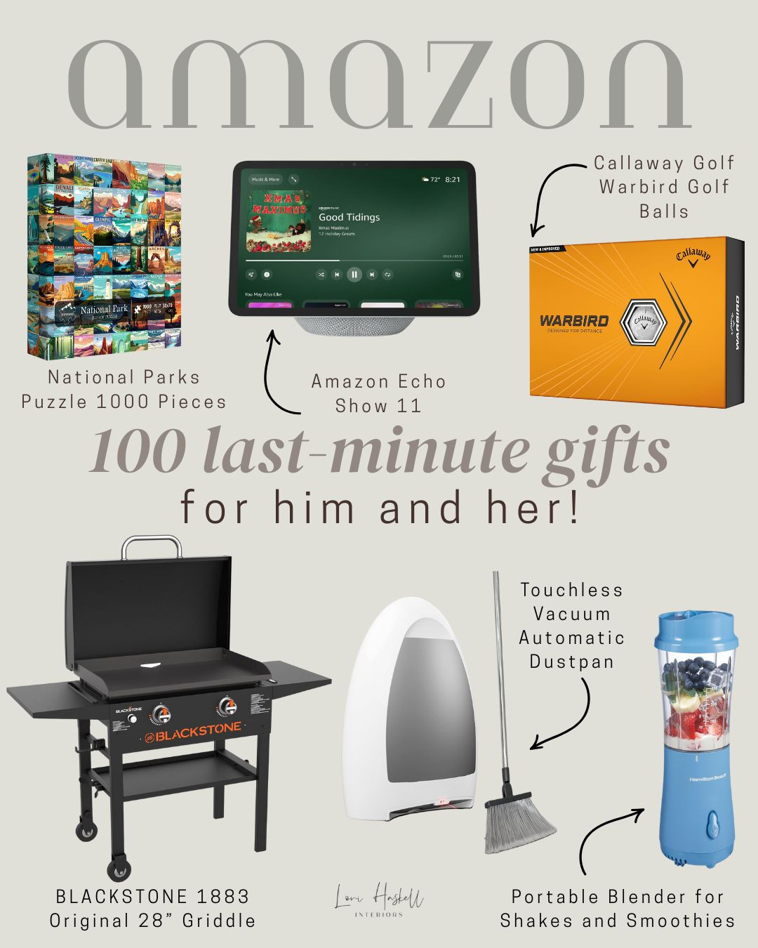 Last-minute gift ideas for him and her that will be delivered in time for Christmas! 

 #LTKGiftGuide #LTKselfcare #LTKHome