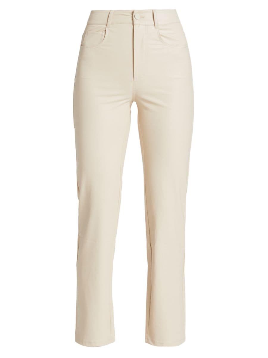 Stella Faux Leather Slim-Fit Pants | Saks Fifth Avenue