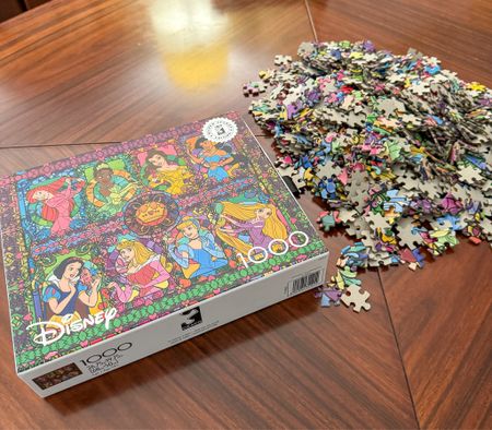 This 1000 piece stained-glass Disney Princess puzzle is so pretty & comes in a beautiful gift box! Perfect for winter nights & under $15!



#LTKSeasonal #LTKfamily