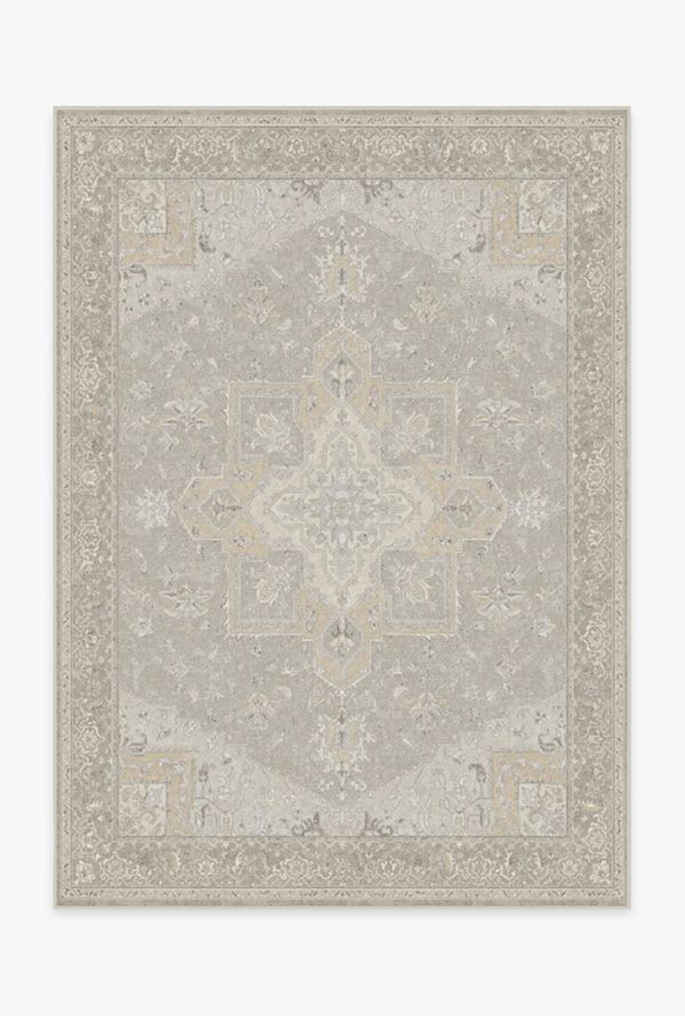 Maral Heriz Creme Premium Rug | Ruggable