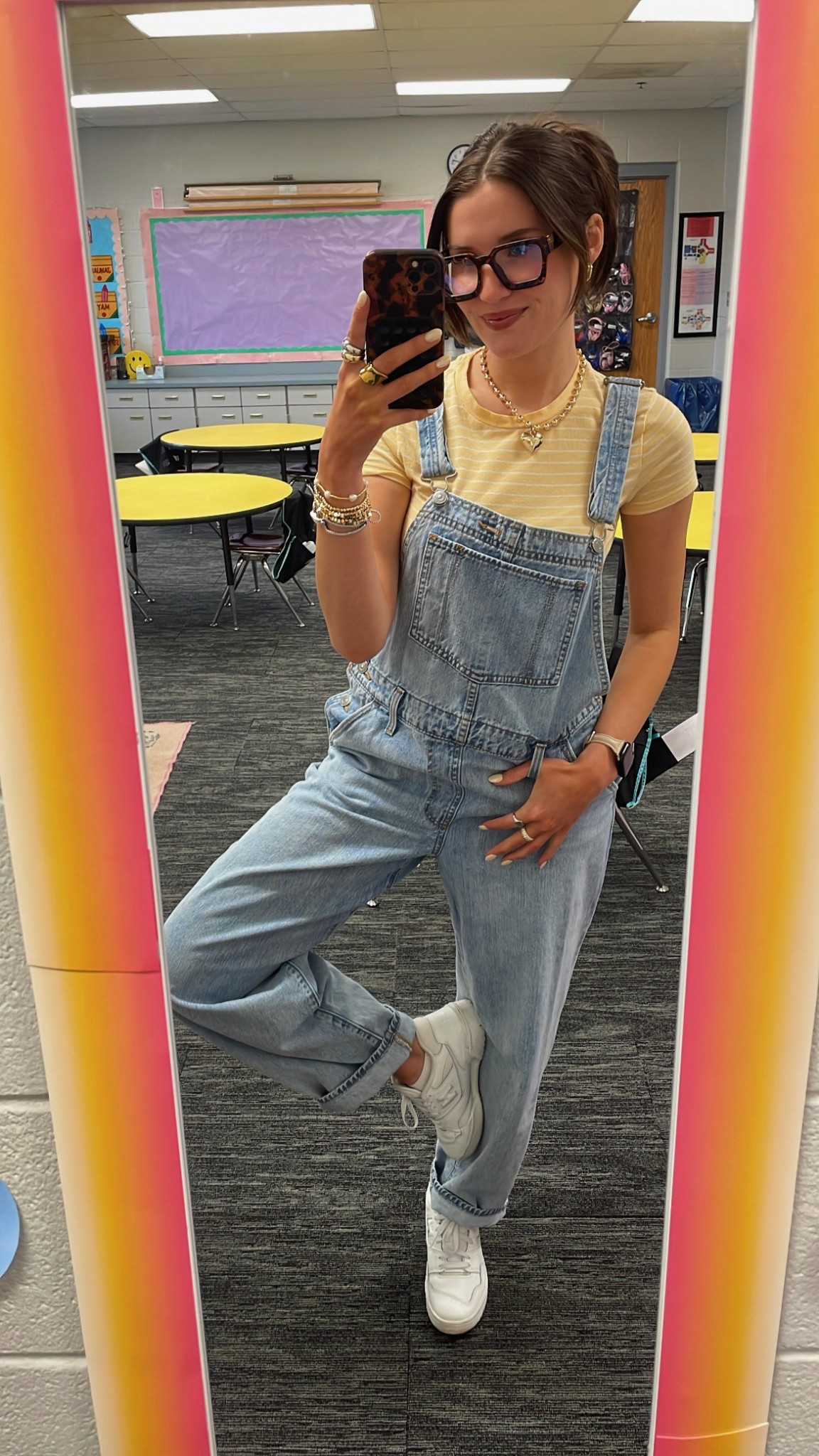 The overalls are thrifted Levi’s but I linked a similar pair!💛

#LTKStyleTip #LTKSeasonal #LTKFindsUnder50