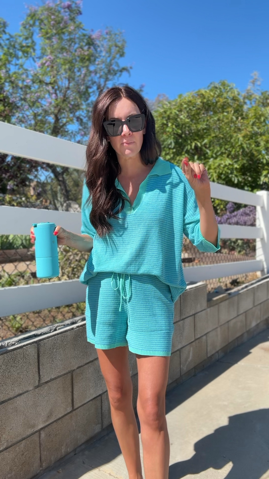 Amazon set in a small—drop off ootd🩵

#LTKootd #LTKmomlife #LTKdayinmylife